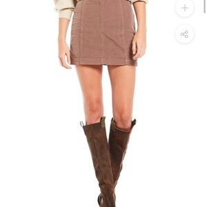 Free People Corduroy Skirt